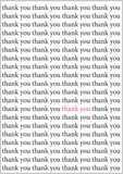 Thank You Cards